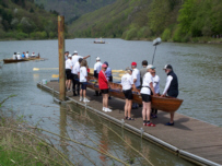 The first rowing