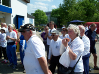 Saturday:Greeting from the representative from the village Koblenz and from the rowing club Rhenania Koblenz